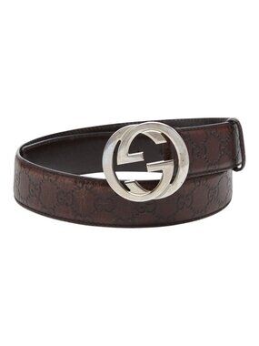 Gucci | Accessories | Gucci Beige Suede Belt With G Logo  display picture 2